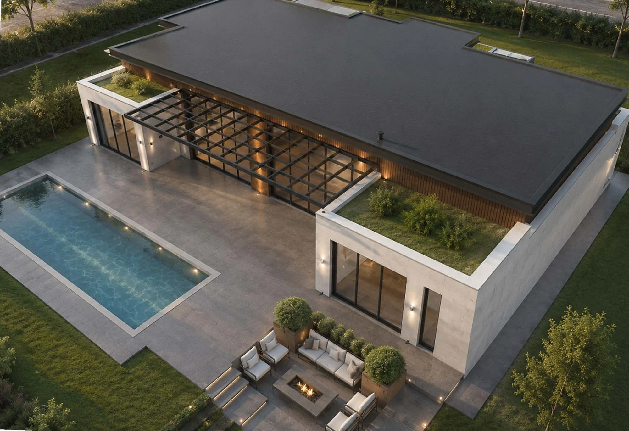 Gölbaşı Doğa Villaları yerleşimi
